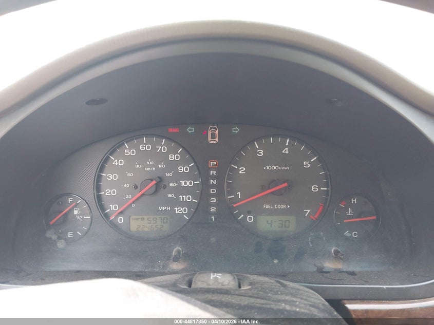 2001 Subaru Outback H6-3.0 VIN: 4S3BH806X17638236 Lot: 44817850