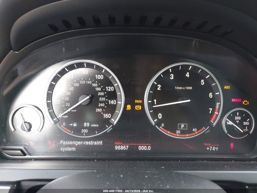 2009 BMW 750Li VIN: WBAKB835X9CY60134 Lot: 44817880