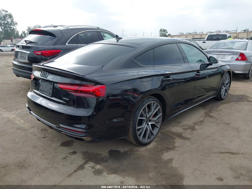 Vin: waufacf50sa002658, lot: 45315188, audi a5 sportback premium plus 45 tfsi s line quattro s tronic 20254