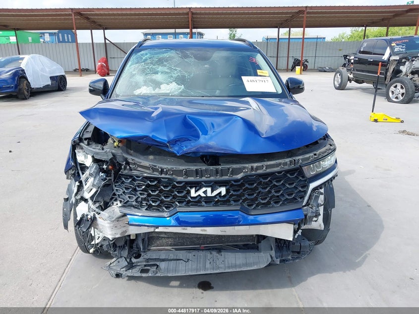 2022 Kia Sorento S VIN: 5XYRL4LC9NG079911 Lot: 44817917