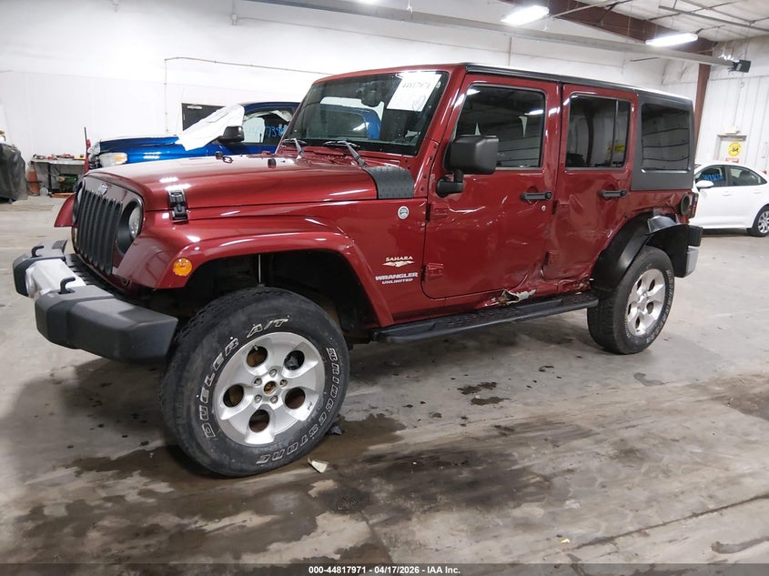 2013 Jeep Wrangler Unlimited Sahara 1C4BJWEG0DL559132 photo 1