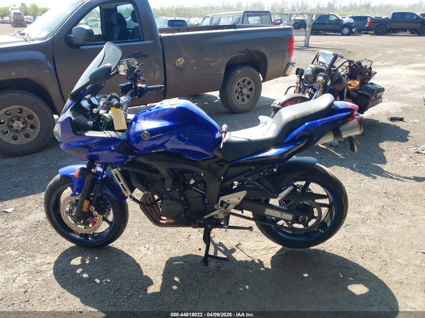 2007 Yamaha Fz6 Shg VIN: JYARJ13E57A002229 Lot: 44818022