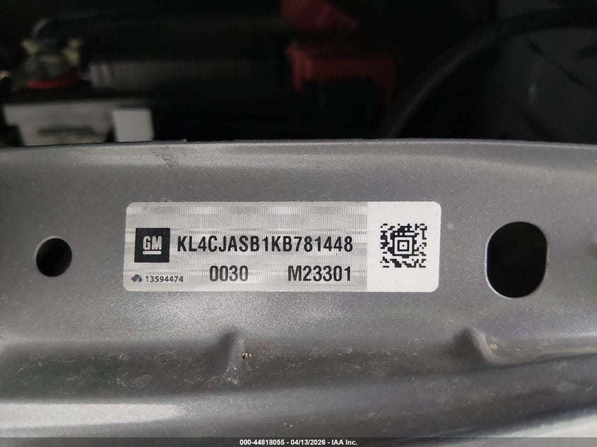 2019 Buick Encore 1.4 Fwd Preferred grey Lot 111044818055 Vin KL4CJASB1KB781448