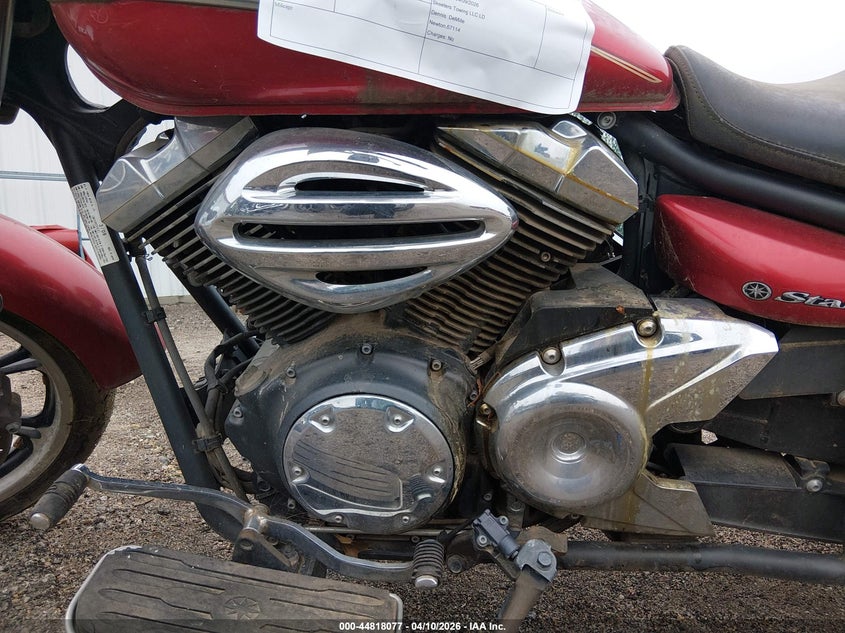 2009 Yamaha Xvs950 A VIN: JYAVN01E29A007911 Lot: 44818077