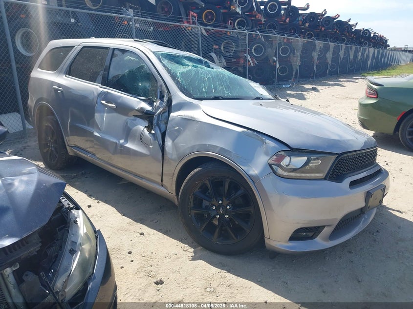 2019 Dodge Durango 3.6 Gt Awd silver Lot 111044818108 Vin 1C4RDJDG1KC701513