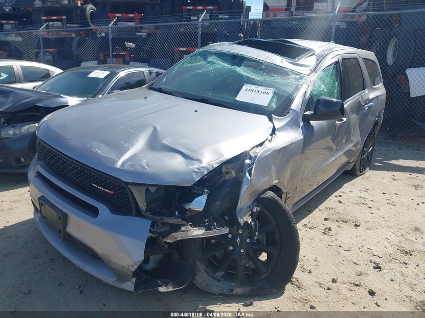 1C4RDJDG1KC701513 2019 Dodge Durango 3.6 Gt Awd silver