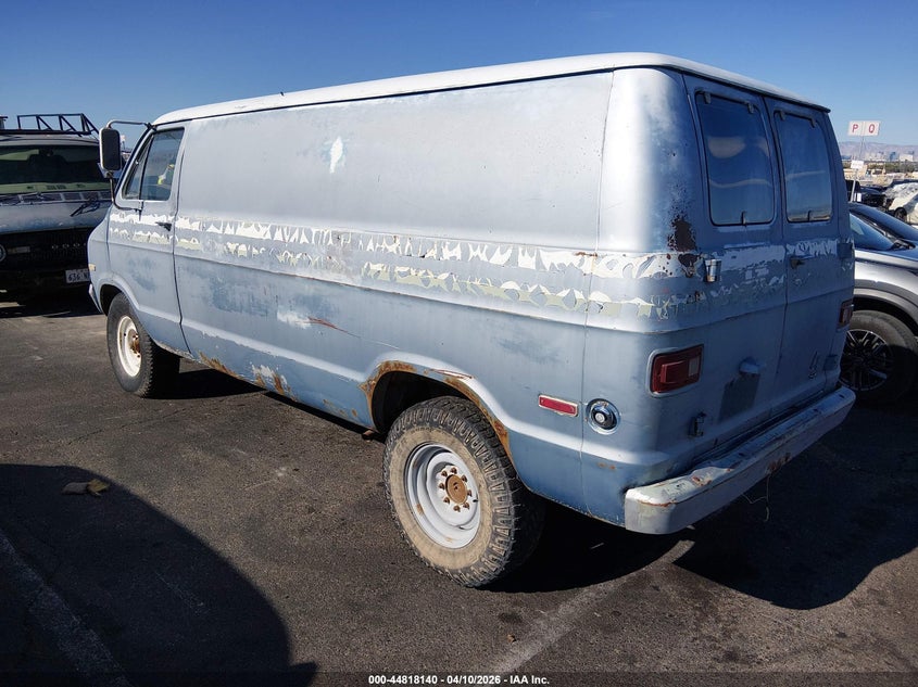 1972 DODGE RAM VAN VAN N/A