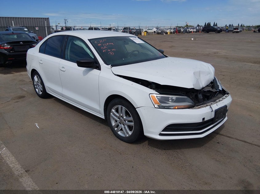 2015 VOLKSWAGEN JETTA 2.0L S