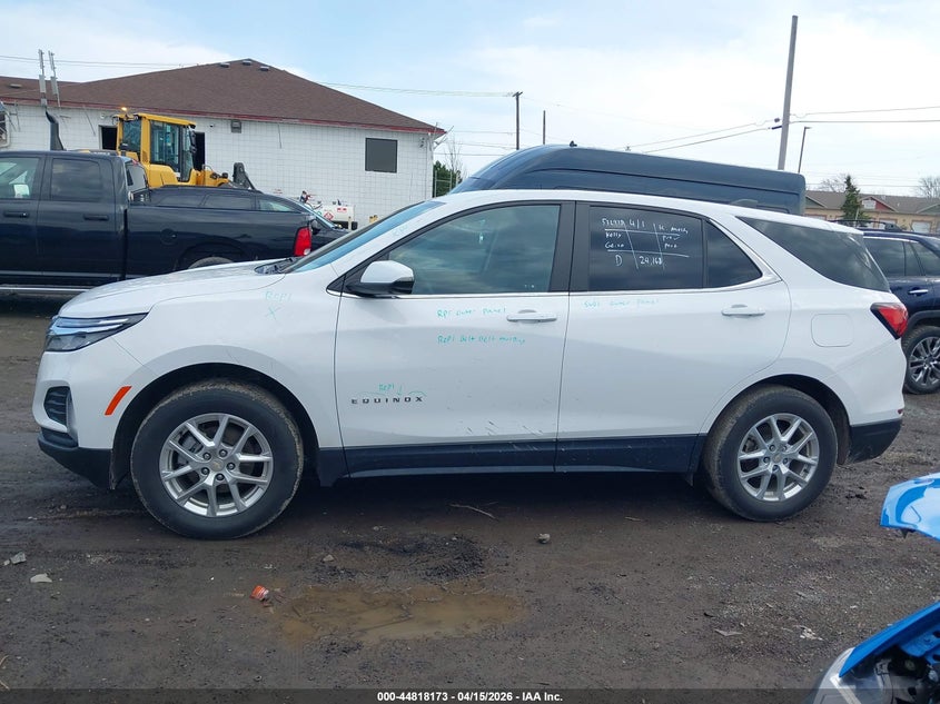2022 Chevrolet Equinox Awd Lt VIN: 3GNAXUEVXNL227015 Lot: 44818173