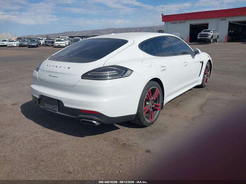 Vin: wp0aa2a74fl001197, lot: 45315528, porsche panamera 4 20154