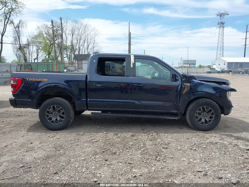 2022 Ford F-150 Tremor VIN: 1FTEW1E80NFA62348 Lot: 44818280