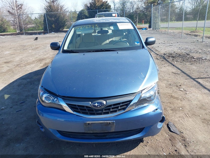 2008 Subaru Impreza 2.5I VIN: JF1GE61658H511633 Lot: 44818283