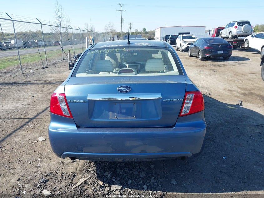 2008 Subaru Impreza 2.5I VIN: JF1GE61658H511633 Lot: 44818283