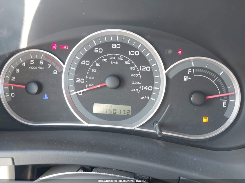 2008 Subaru Impreza 2.5I VIN: JF1GE61658H511633 Lot: 44818283