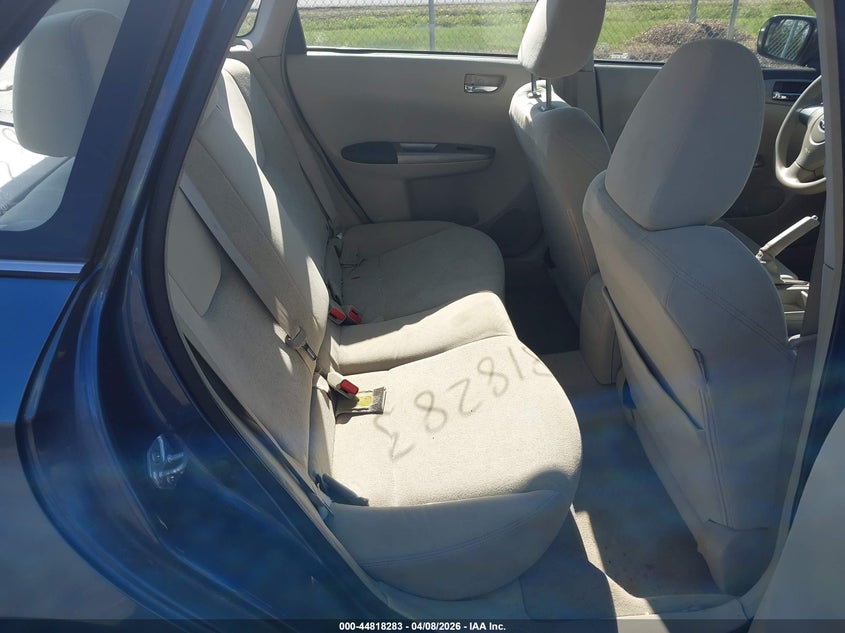 2008 Subaru Impreza 2.5I VIN: JF1GE61658H511633 Lot: 44818283