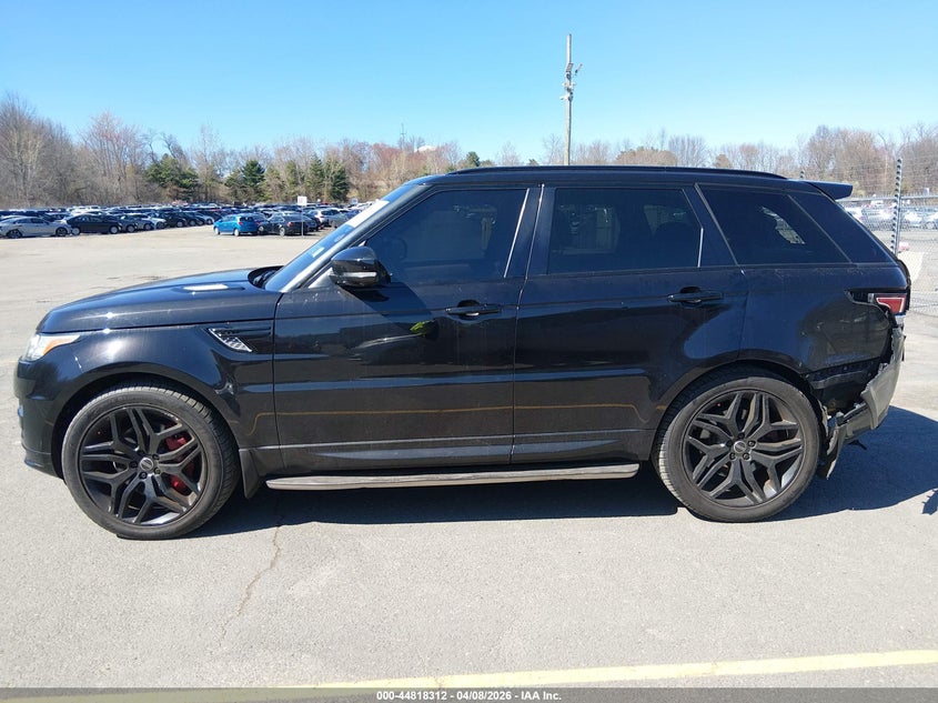 2015 Land Rover Range Rover Sport 5.0L V8 Supercharged Autobiography VIN: SALWV2TF2FA509171 Lot: 44818312
