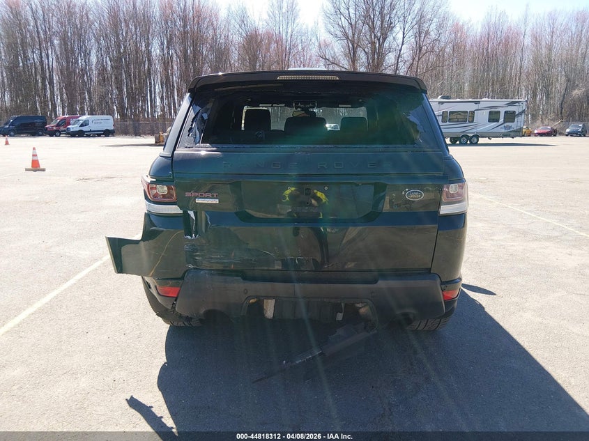 2015 Land Rover Range Rover Sport 5.0L V8 Supercharged Autobiography VIN: SALWV2TF2FA509171 Lot: 44818312