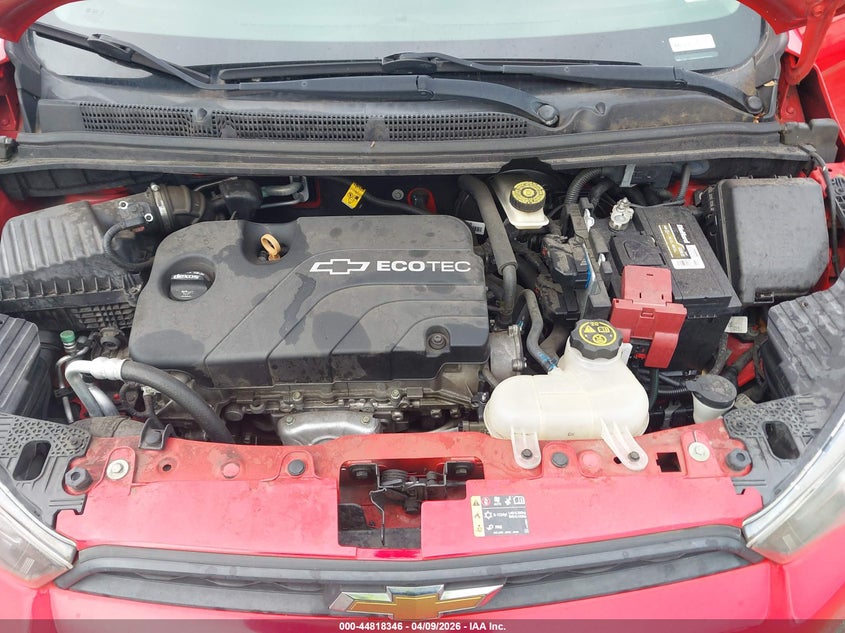 2017 Chevrolet Spark Ls Cvt VIN: KL8CB6SA0HC744006 Lot: 44818346