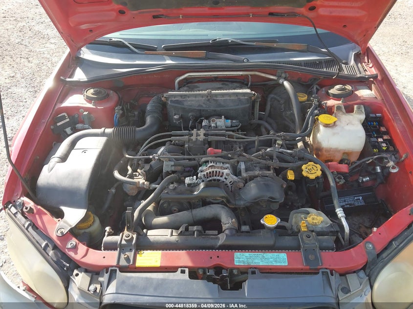 2004 Subaru Impreza Outback Sport VIN: JF1GG68564H818603 Lot: 44818359