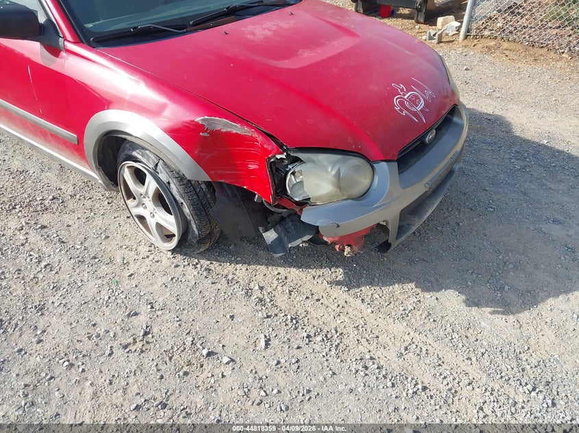 2004 Subaru Impreza Outback Sport VIN: JF1GG68564H818603 Lot: 44818359