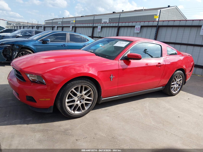 2012 Ford Mustang V6 Premium VIN: 1ZVBP8AM8C5271350 Lot: 44818374