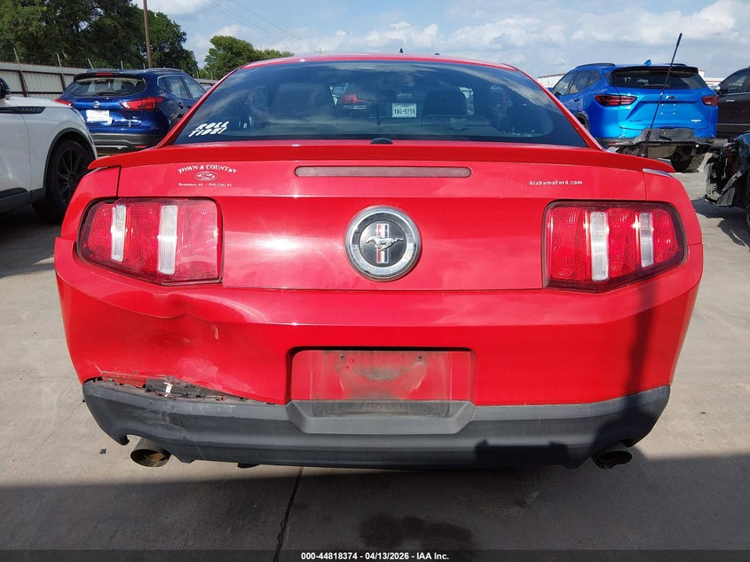 2012 Ford Mustang V6 Premium VIN: 1ZVBP8AM8C5271350 Lot: 44818374