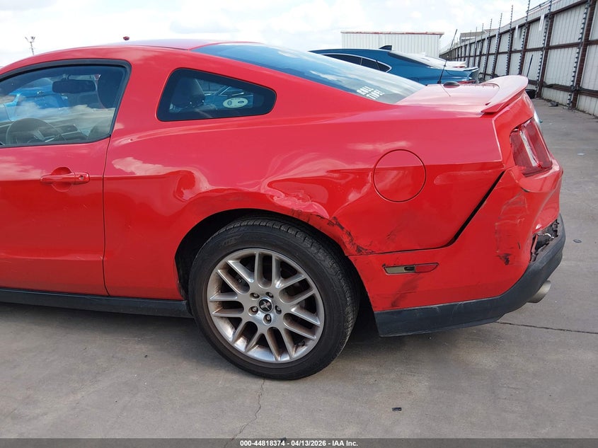 2012 Ford Mustang V6 Premium VIN: 1ZVBP8AM8C5271350 Lot: 44818374