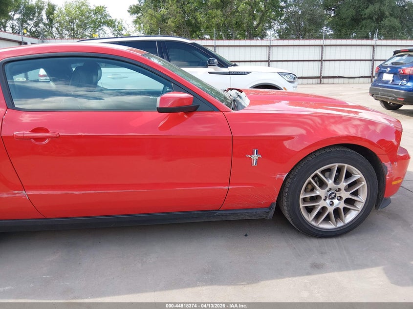 2012 Ford Mustang V6 Premium VIN: 1ZVBP8AM8C5271350 Lot: 44818374