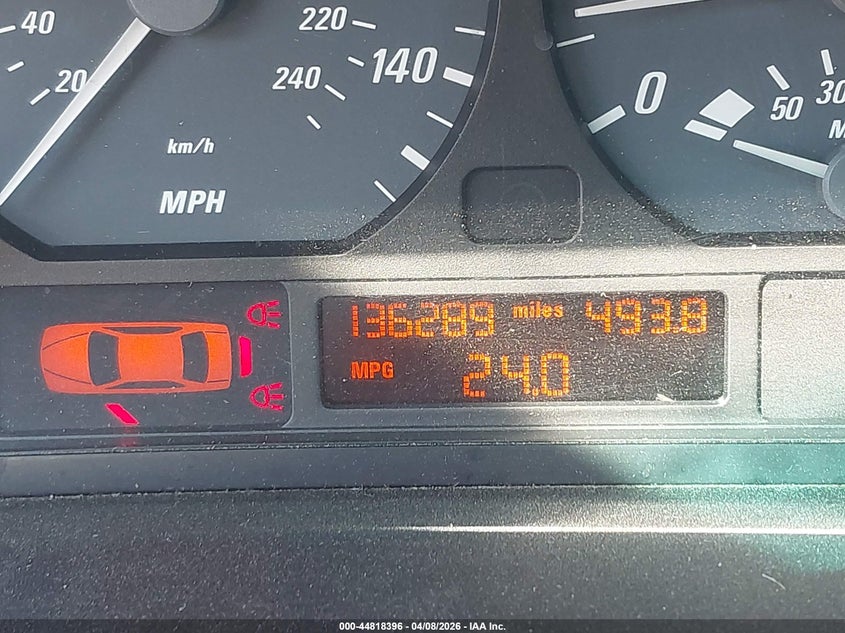 2001 BMW 325Ci VIN: WBABN33441JW49870 Lot: 44818396