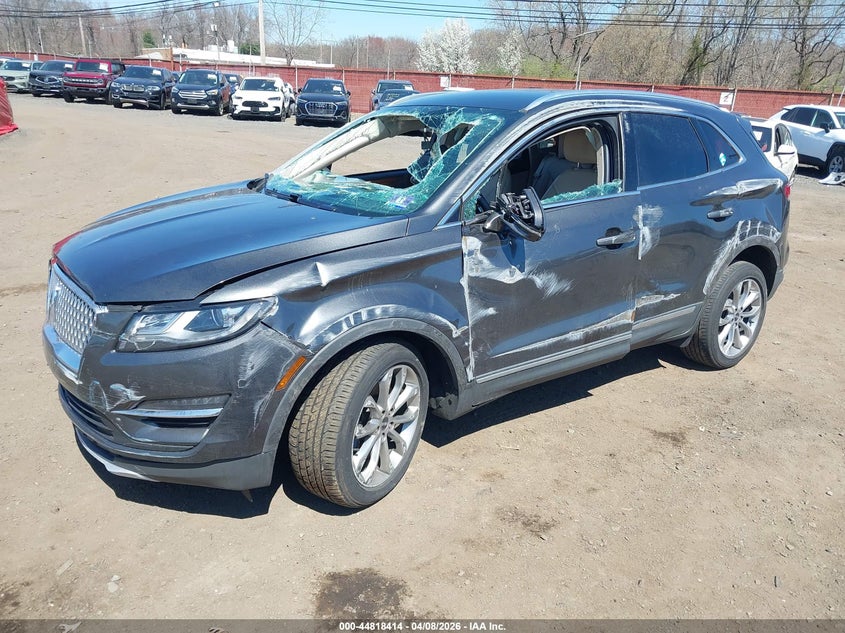 Vin: 5lmcj2d97kul16076, lot: 45315686, lincoln mkc select 20192