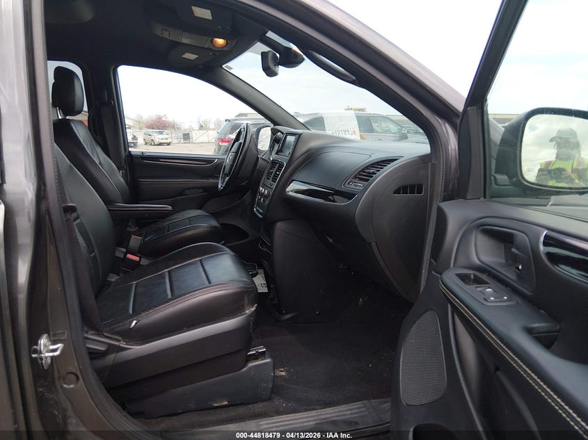 2019 Dodge Caravan 3.6 Grand Se Plus grey Lot 111044818479 Vin 2C4RDGBG2KR502385