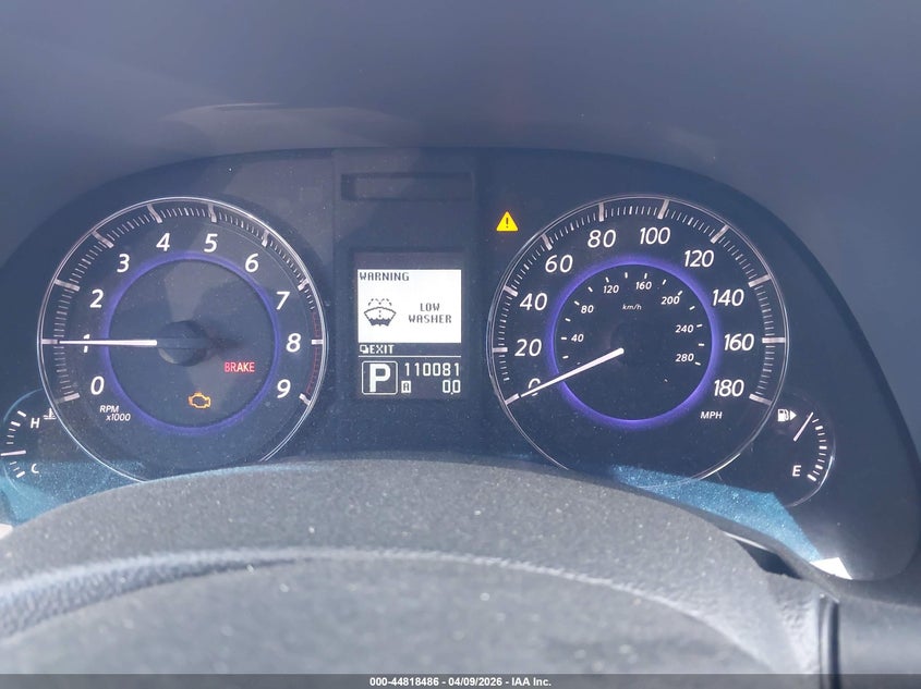 2013 Infiniti Fx37 VIN: JN8CS1MW7DM170676 Lot: 44818486