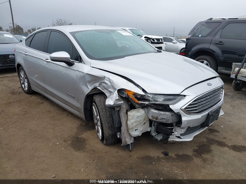 3FA6P0UU7HR330805 2017 Ford Fusion Hybrid S auction photo 1