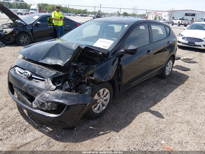 2017 Hyundai Accent 1.6 Se black Lot 111044818519 Vin KMHCT5AE2HU362827