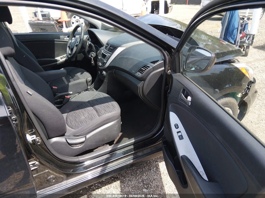 2017 Hyundai Accent 1.6 Se black Lot 111044818519 Vin KMHCT5AE2HU362827