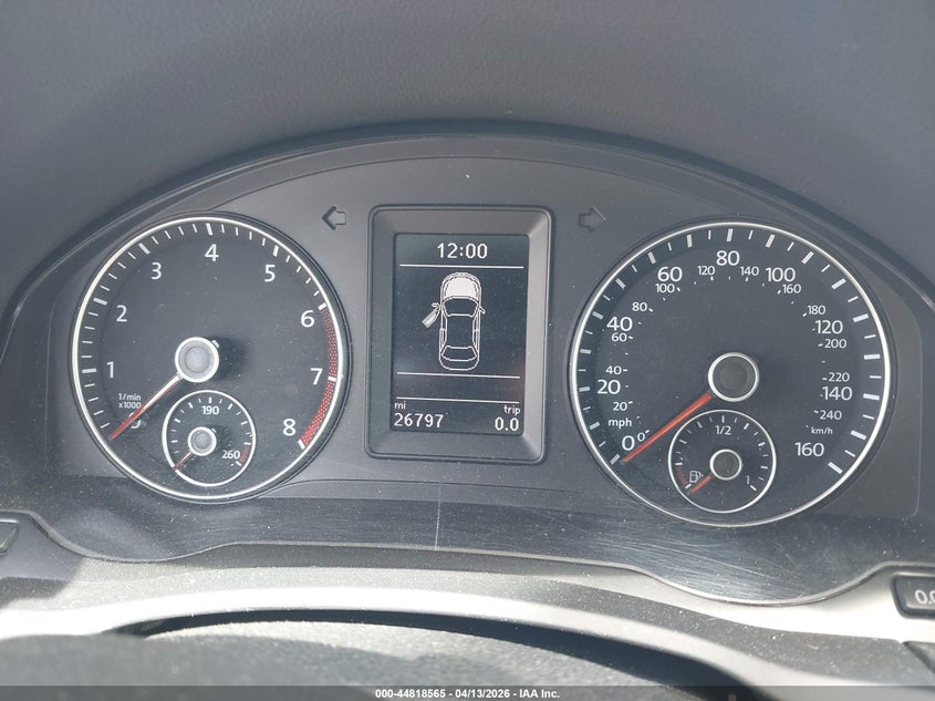 2013 Volkswagen Eos Sport VIN: WVWBW8AH0DV005234 Lot: 44818565