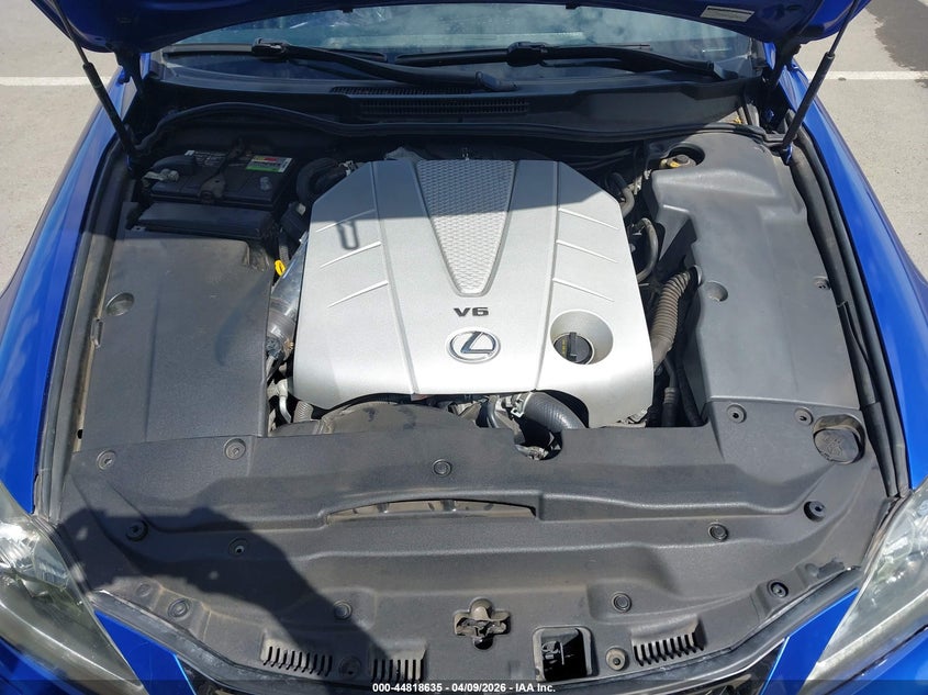 2012 Lexus Is 350 VIN: JTHBE5C24C5028619 Lot: 44818635