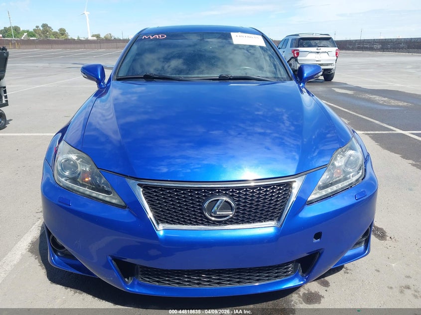 2012 Lexus Is 350 VIN: JTHBE5C24C5028619 Lot: 44818635