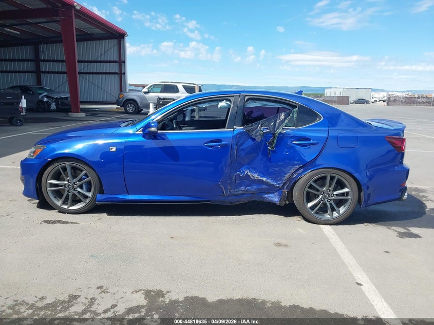 2012 Lexus Is 350 VIN: JTHBE5C24C5028619 Lot: 44818635