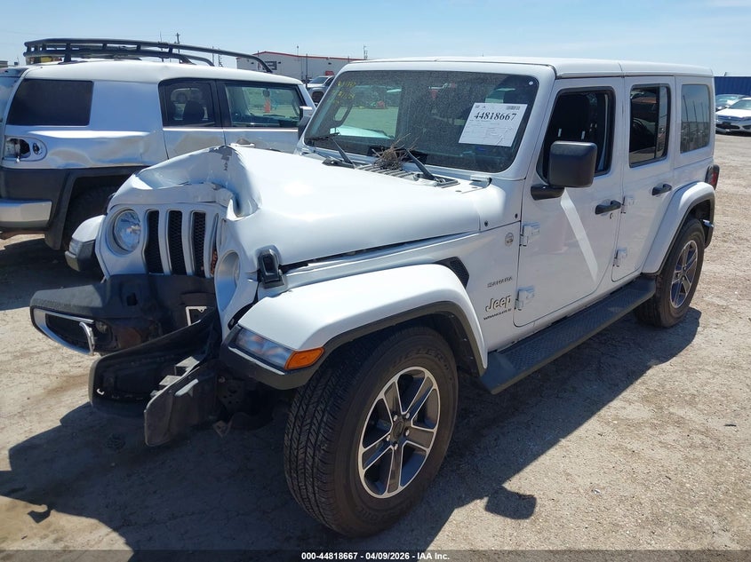 2023 Jeep Wrangler 4-Door Sahara 4x4 1C4HJXEG6PW618655 photo 1