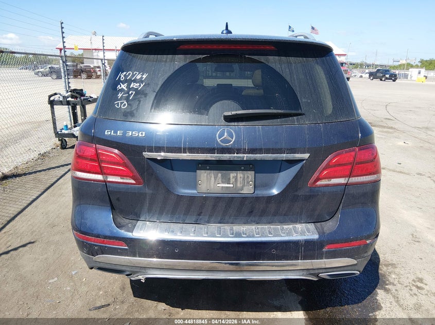 2018 Mercedes-Benz Gle 350 VIN: 4JGDA5JB3JB187764 Lot: 44818845
