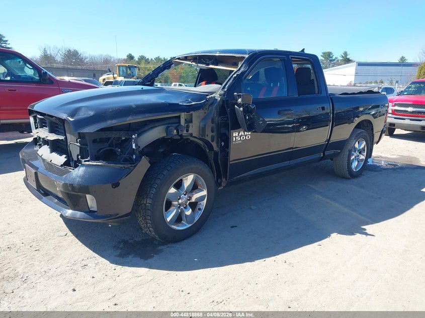 2019 Ram 1500 5.7 Ram Classic Express 4X4 6'4 Box black Lot 111044818868 Vin 1C6RR7FT8KS638826