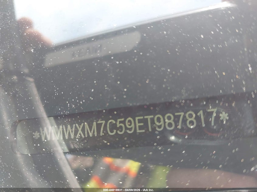 2014 Mini Hardtop Cooper S VIN: WMWXM7C59ET987817 Lot: 44818931