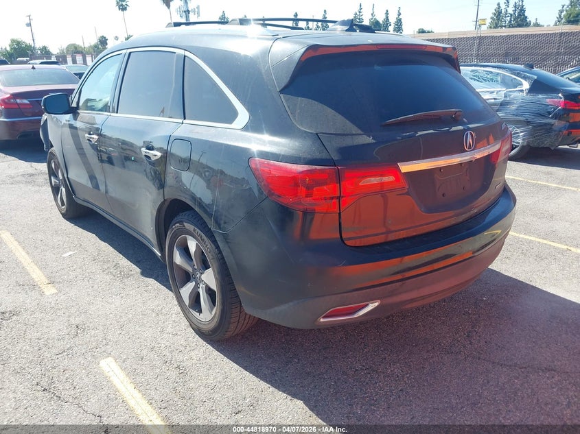 2016 Acura Mdx Acurawatch Plus Package