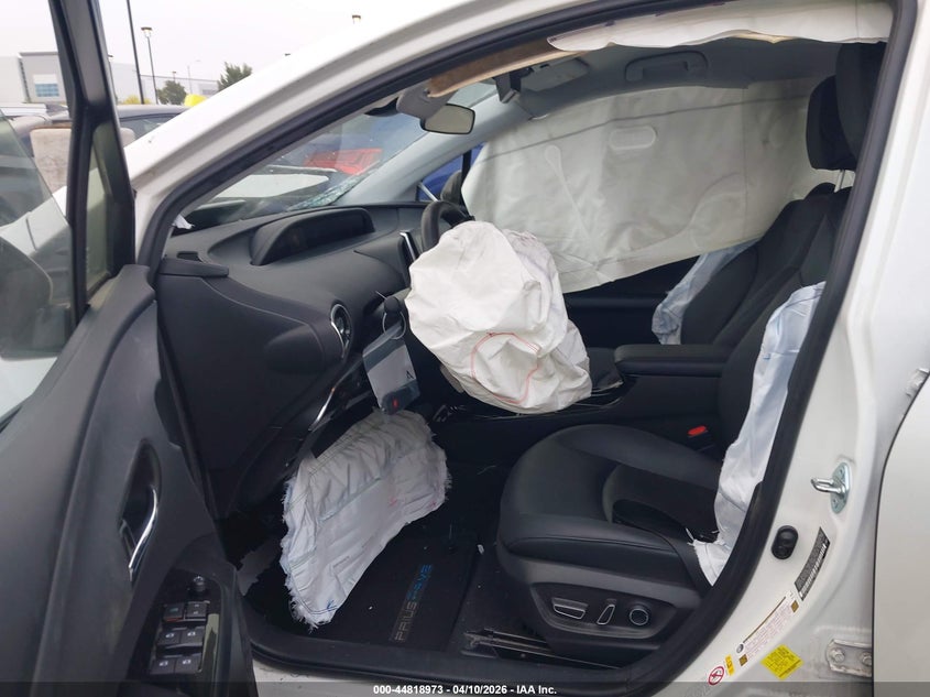 2017 Toyota Prius 1.8 Premium White Lot 111044818973 Vin JTDKARFPXH3022077