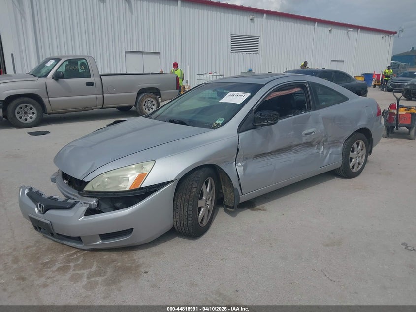 2005 Honda Accord Cpe Ex-L V6 1HGCM82695A001684 photo 1