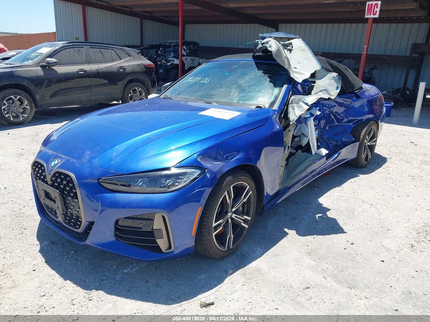 Vin: wba53at07mcg26440, lot: 45316310, bmw m440i 20212