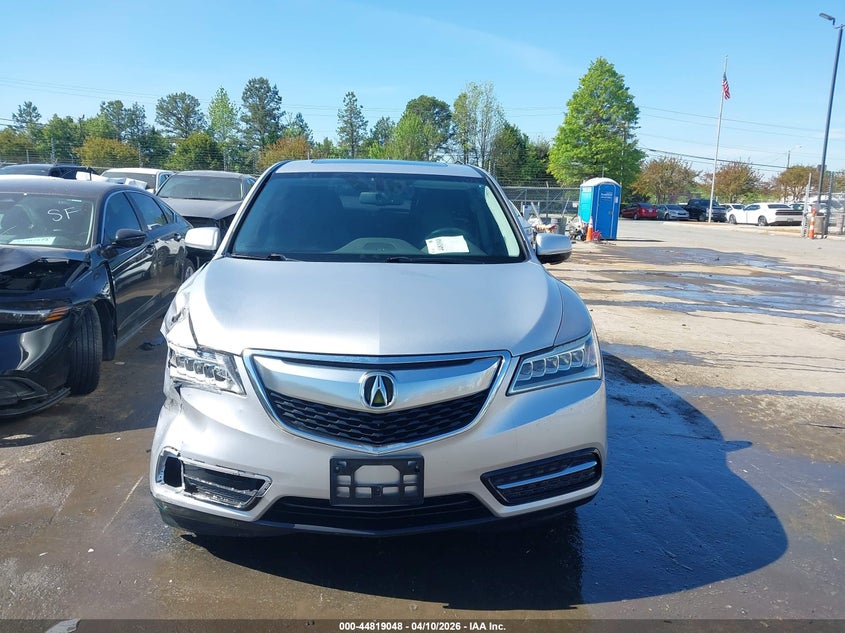 2014 Acura Mdx VIN: 5FRYD4H25EB024001 Lot: 44819048