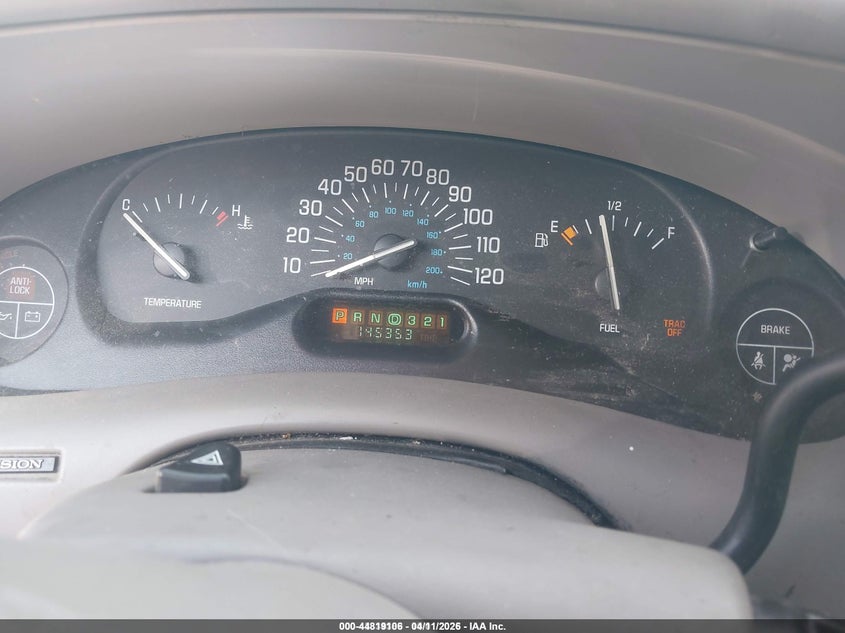 2000 Buick Century Custom VIN: 2G4WS52J2Y1128775 Lot: 44819106