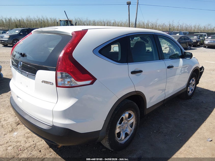 2012 Honda Cr-v 2.4 Cr-V Lx white Lot 111044819165 Vin 2HKRM4H39CH616014